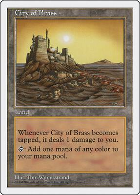 City of Brass card from Fifth Edition