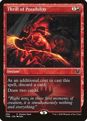 Thrill of Possibility card from Promo Pack: Theros Beyond Death