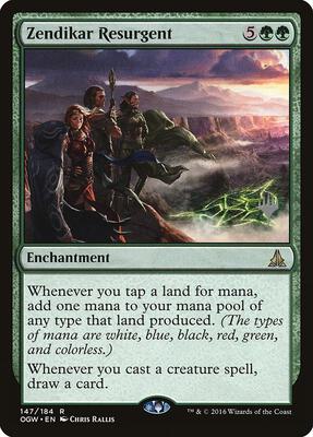 Zendikar Resurgent card from Promo Pack: Theros Beyond Death