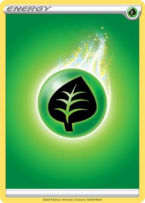 Grass Energy card from SWSH01: Sword & Shield Base Set