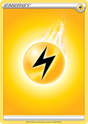 Lightning Energy card from SWSH01: Sword & Shield Base Set