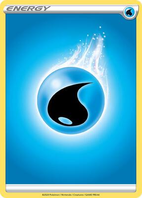 Water Energy card from SWSH01: Sword & Shield Base Set
