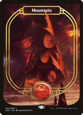 Mountain (Full Art) card from Unsanctioned