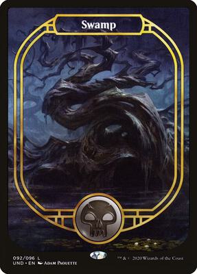 Swamp (Full Art) card from Unsanctioned