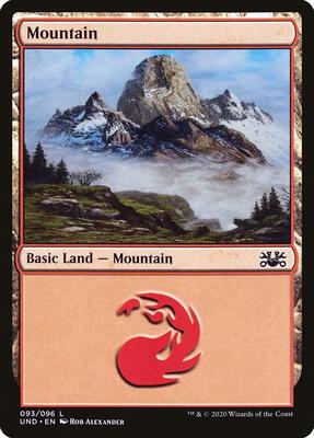 Mountain card from Unsanctioned