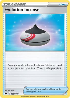 Evolution Incense card from SWSH01: Sword & Shield Base Set