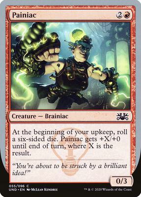 Painiac card from Unsanctioned