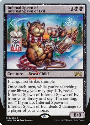 Infernal Spawn of Infernal Spawn of Evil card from Unsanctioned