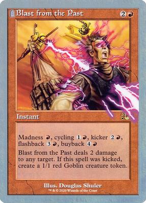 Blast from the Past card from Unsanctioned