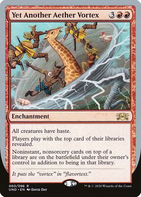 Yet Another Aether Vortex card from Unsanctioned