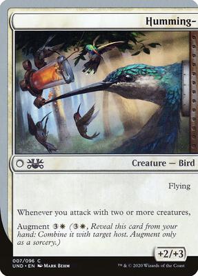 Humming- card from Unsanctioned