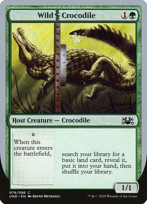 Wild Crocodile card from Unsanctioned