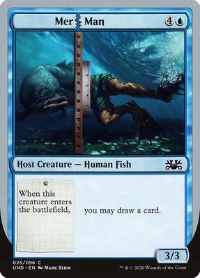 Mer Man card from Unsanctioned