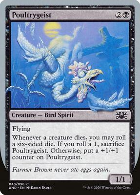 Poultrygeist card from Unsanctioned