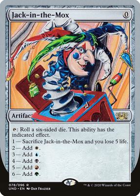 Jack-in-the-Mox card from Unsanctioned