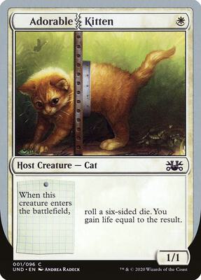 Adorable Kitten card from Unsanctioned
