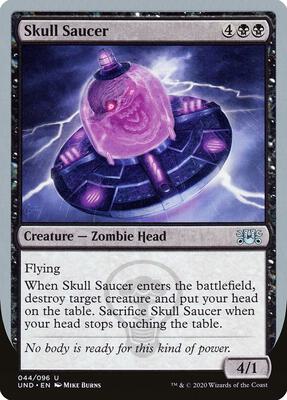 Skull Saucer card from Unsanctioned