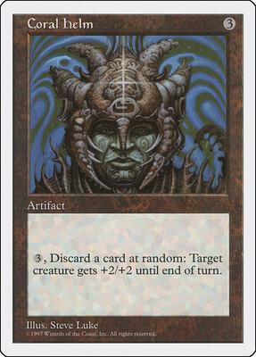 Coral Helm card from Fifth Edition