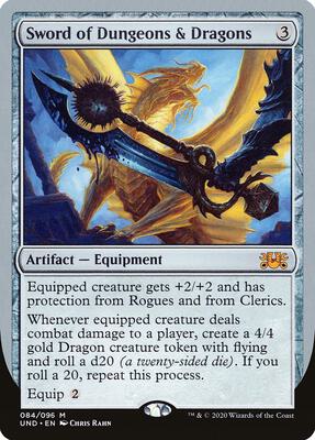 Sword of Dungeons & Dragons card from Unsanctioned