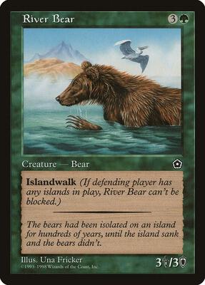River Bear card from Portal Second Age