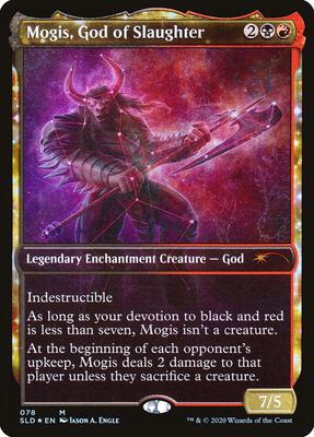 Mogis, God of Slaughter (078) card from Secret Lair Drop Series