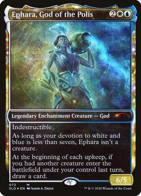 Ephara, God of the Polis card from Secret Lair Drop Series
