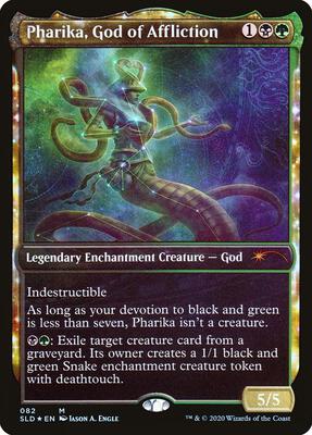 Pharika, God of Affliction card from Secret Lair Drop Series