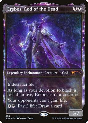 Erebos, God of the Dead card from Secret Lair Drop Series