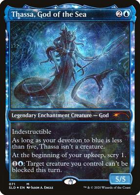 Thassa, God of the Sea card from Secret Lair Drop Series