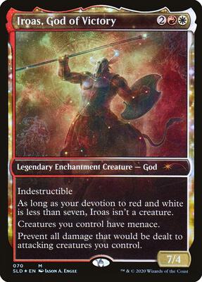 Iroas, God of Victory card from Secret Lair Drop Series