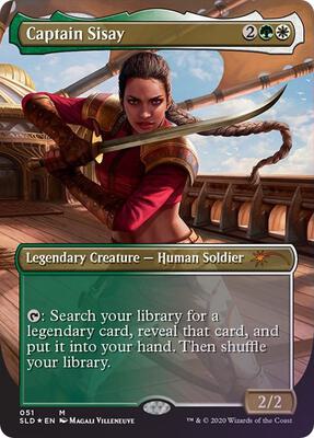 Captain Sisay (051) card from Secret Lair Drop Series