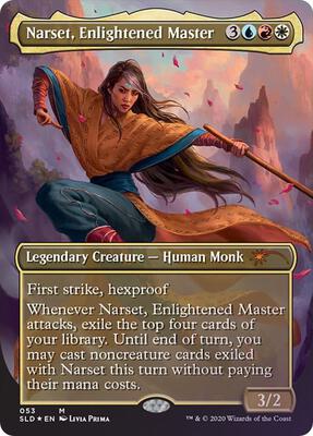 Narset, Enlightened Master card from Secret Lair Drop Series