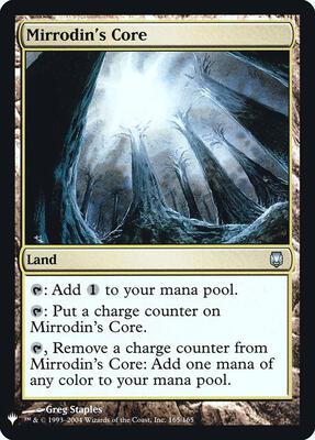 Mirrodin's Core card from The List Reprints