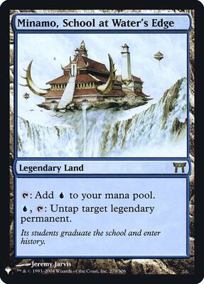 Minamo, School at Water's Edge card from The List Reprints