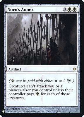 Norn's Annex card from The List Reprints