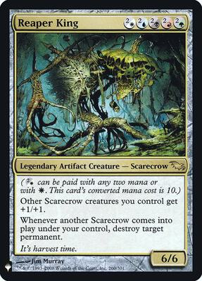 Reaper King card from The List Reprints