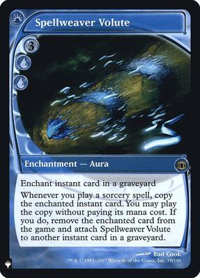 Spellweaver Volute card from The List Reprints