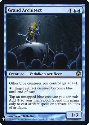 Grand Architect card from The List Reprints