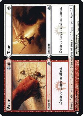 Wear // Tear card from The List Reprints