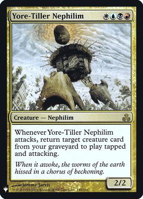 Yore-Tiller Nephilim card from The List Reprints