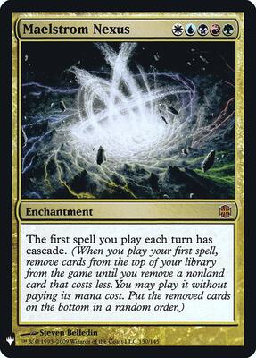 Maelstrom Nexus card from The List Reprints