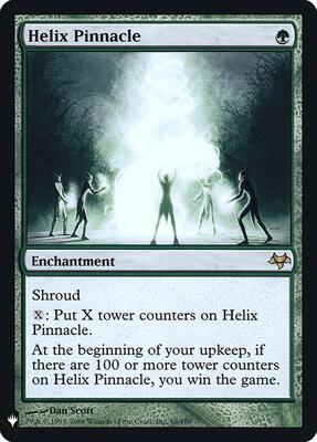 Helix Pinnacle card from The List Reprints