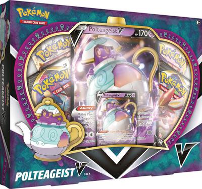 Polteageist V Box card from SWSH02: Rebel Clash