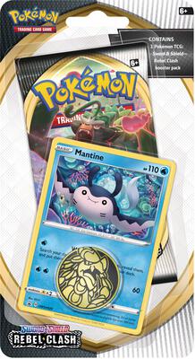 Rebel Clash Single Pack Blister [Mantine] card from SWSH02: Rebel Clash