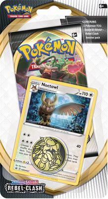 Rebel Clash Single Pack Blister [Noctowl] card from SWSH02: Rebel Clash
