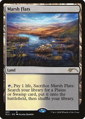 Marsh Flats card from Secret Lair Series