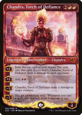 Chandra, Torch of Defiance card from Signature Spellbook: Chandra