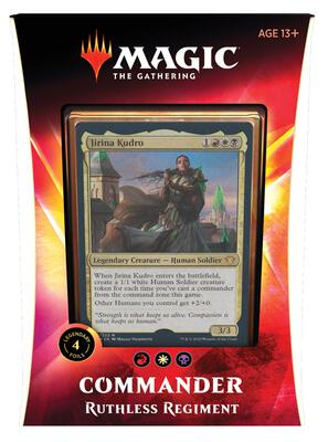 Commander 2020 Deck - Ruthless Regiment card from Commander 2020