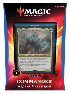 Commander 2020 Deck - Arcane Maelstrom card from Commander 2020