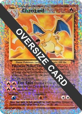 Charizard - S1/S4 (Box Topper) card from Jumbo Cards